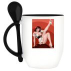 Кружка с ложкой