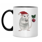 Кружка двухцветная