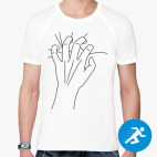 Мужская спортивная футболка