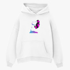 Толстовка худи оверсайз