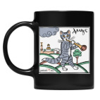 Кружка цветная UV-DTF