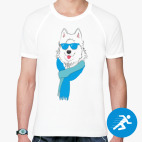 Мужская спортивная футболка