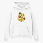 Толстовка худи оверсайз