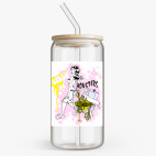 Банка с бамбуковой крышкой