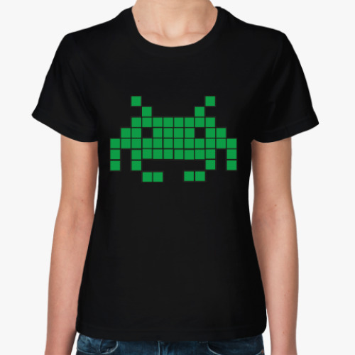 Женская футболка space invaders