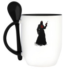 Кружка с ложкой