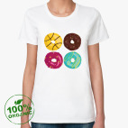 Женская футболка органик