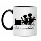 Кружка двухцветная