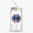 Банка с бамбуковой крышкой