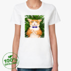 Женская футболка органик