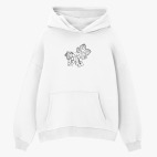 Толстовка худи оверсайз