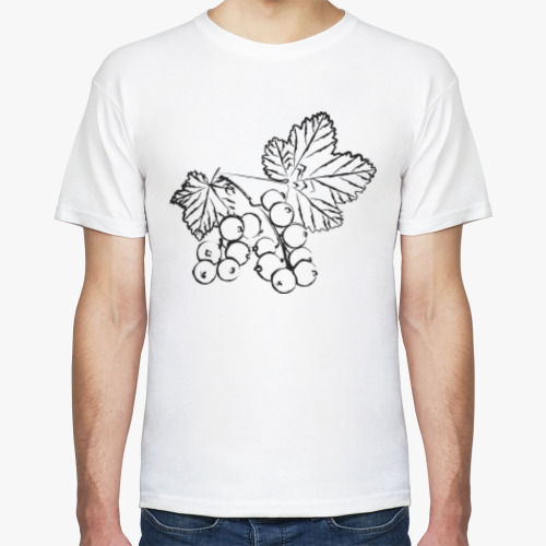 Футболка с принтом Ягода