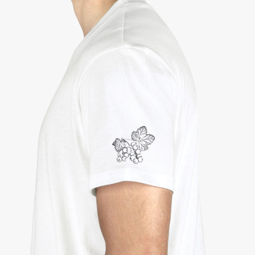 Футболка с принтом Ягода