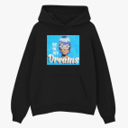 Толстовка худи оверсайз