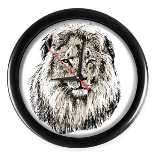 Настенные часы Лев