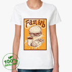 Женская футболка органик