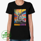 Женская футболка органик