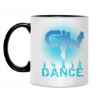 Кружка двухцветная