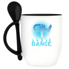 Кружка с ложкой