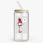 Банка с бамбуковой крышкой