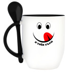 Кружка с ложкой