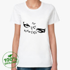 Женская футболка органик