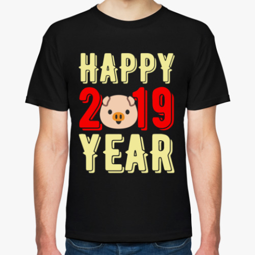 Футболка HAPPY YEAR 2019