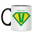 Кружка двухцветная