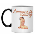 Кружка двухцветная