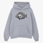 Толстовка худи оверсайз