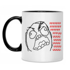 Кружка двухцветная