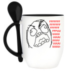 Кружка с ложкой