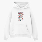 Толстовка худи оверсайз