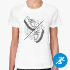 Женская спортивная футболка