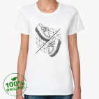 Женская футболка органик