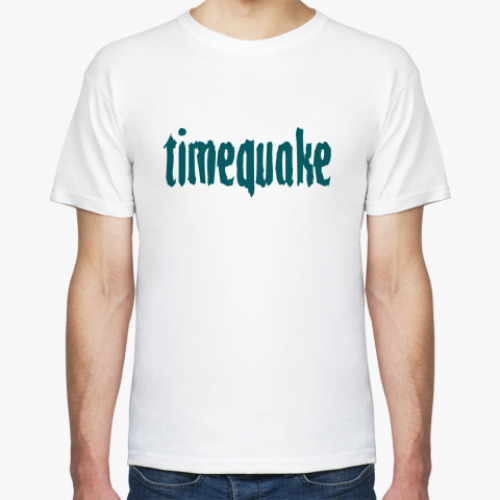 Футболка с принтом  Timequake