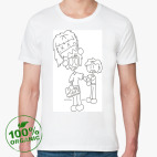 Мужская футболка органик