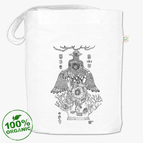 Сумка шоппер с принтом Totem