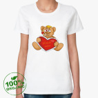 Женская футболка органик