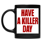 Кружка цветная UV-DTF