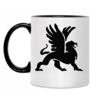 Кружка двухцветная