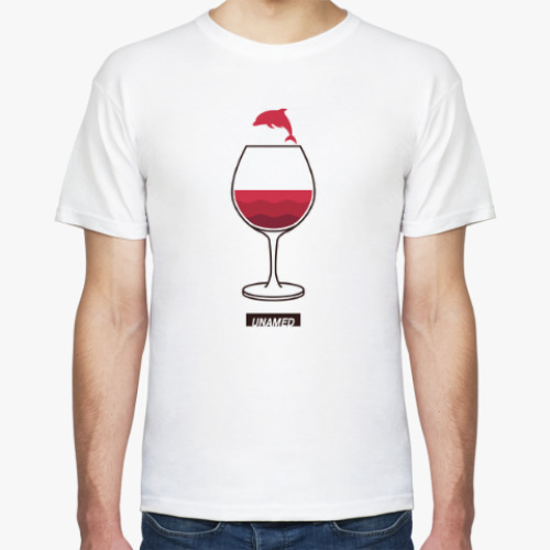 Футболка Wine Dolphin