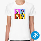 Женская спортивная футболка