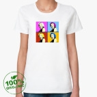 Женская футболка органик