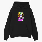 Толстовка худи оверсайз