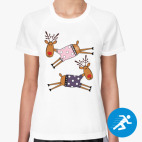 Женская спортивная футболка