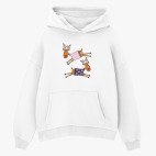 Толстовка худи оверсайз