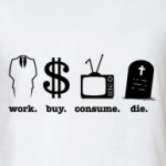 work Жен футболка