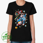 Женская футболка органик