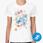 Женская спортивная футболка